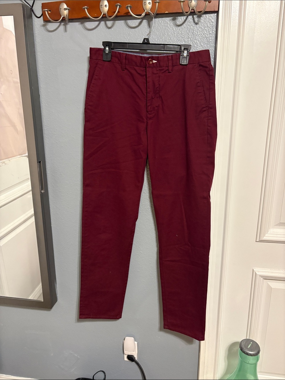 Gant Men's Burgundy Chinos